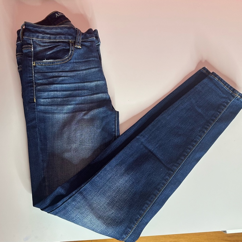 Women’s American eagle outfitters hi-rise jeggings in size 0